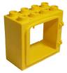 Duplo Door / Window Frame 2 x 4 x 3 Raised Door Outline, Completely Open Back
