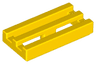 Tile, Modified 1 x 2 Grille with Bottom Groove