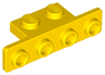 Bracket 1 x 2 - 1 x 4 with Rounded Corners