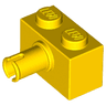 Brick, Modified 1 x 2 with Pin