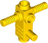 Minifigure, Utensil Tool Chainsaw Body with Handles and Studs