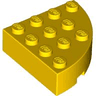 Brick, Round Corner 4 x 4 Full Brick