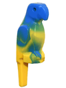 Bird, Parrot with Large Beak with Marbled Blue Pattern