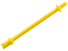 Bar   8L with Stop Rings and Pin (Technic, Figure Accessory Ski Pole) - Rounded End