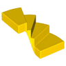 Stairs 6 x 6 x 4 Curved