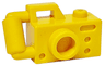 Minifigure, Utensil Camera Handheld Style with Compact Bar Handle