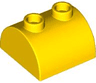 Slope, Curved 2 x 2 Double with 2 Hollow Studs