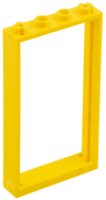 Door, Frame 1 x 4 x 6 with 4 Holes on Top and Bottom