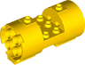Cylinder 3 x 6 x 2 2/3 Horizontal - Round Connections Between Interior Studs