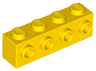 Brick, Modified 1 x 4 with Studs on Side