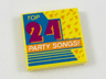 Tile 2 x 2 with 'Top 24 Party Songs!' Album Cover Pattern
