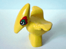 Duplo Dinosaur Pteranodon Baby with Green and Red Around Eyes Pattern