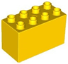 Duplo, Brick 2 x 4 x 2