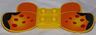 Duplo Butterfly Wings with 2 x 2 Studs and Multicolor Pattern