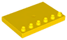 Duplo Tile, Modified 4 x 6 with Studs on Edge