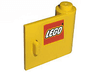 Door 1 x 3 x 2 Right with LEGO Logo without Border Pattern (Sticker) - Set 2148