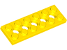 Technic, Plate 2 x 6 with 5 Holes