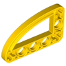 Technic, Liftarm, Modified L-Shape Quarter Ellipse Thin 3 x 5