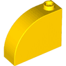 Slope, Curved 3 x 1 x 2 with Hollow Stud