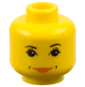 Minifigure, Head Female with HP Hermione Pattern
