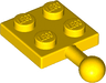 Plate, Modified 2 x 2 with Tow Ball