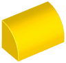 Slope, Curved 1 x 2 with Bottom Stud Holder