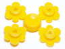 Plant Flower Small, 4 on Sprue
