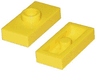 Plate, Modified 1 x 2 with 1 Stud without Groove (Jumper)