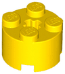 Brick, Round 2 x 2 with Axle Hole
