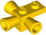 Brick, Modified 1 x 1 with 3 Loudspeakers / Space Positioning Rockets