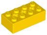 Technic, Brick 2 x 4 with 3 Axle Holes