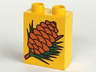 Duplo, Brick 1 x 2 x 2 with Pinecone Pattern