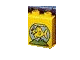 Duplo, Brick 1 x 2 x 2 with Fish Yellow in Blue Bowl Pattern