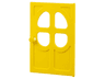 Fabuland Door 1 x 6 x 7 with Round Pane in 4 Sections