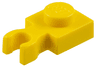 Plate, Modified 1 x 1 with U Clip Thin (Vertical Grip)