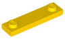 Plate, Modified 1 x 4 with 2 Studs with Groove