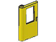 Door 1 x 4 x 5 Train Left, Thin Support at Bottom