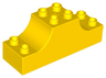 Duplo, Brick 2 x 6 x 2 Arch Inverted Double