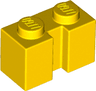 Brick, Modified 1 x 2 with Channel