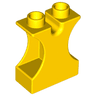 Duplo, Brick 1 x 2 x 2 with Side Cutouts and Channel in Top
