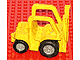 Duplo Forklift Truck with Large and Small Black Wheels