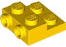 Plate, Modified 2 x 2 x 2/3 with 2 Studs on Side - Hollow Bottom Tube