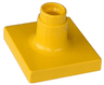 Duplo Support Sign Post Short - Thin Base