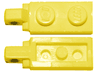 Hinge Plate 1 x 2 Locking with 1 Finger on End with Bottom Groove