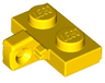 Hinge Plate 1 x 2 Locking with 1 Finger on Side with Bottom Groove