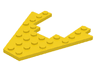 Wedge, Plate 8 x 8 with 4 x 4 Cutout