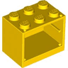 Container, Cupboard 2 x 3 x 2 - Solid Studs