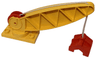Duplo Crane Base with Arm and Red Winch and Small Claw