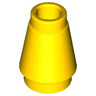 Cone 1 x 1 with Top Groove
