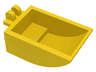 Vehicle, Digger Bucket 2 x 3 Curved Bottom, Hollow, with 2 Fingers Hinge